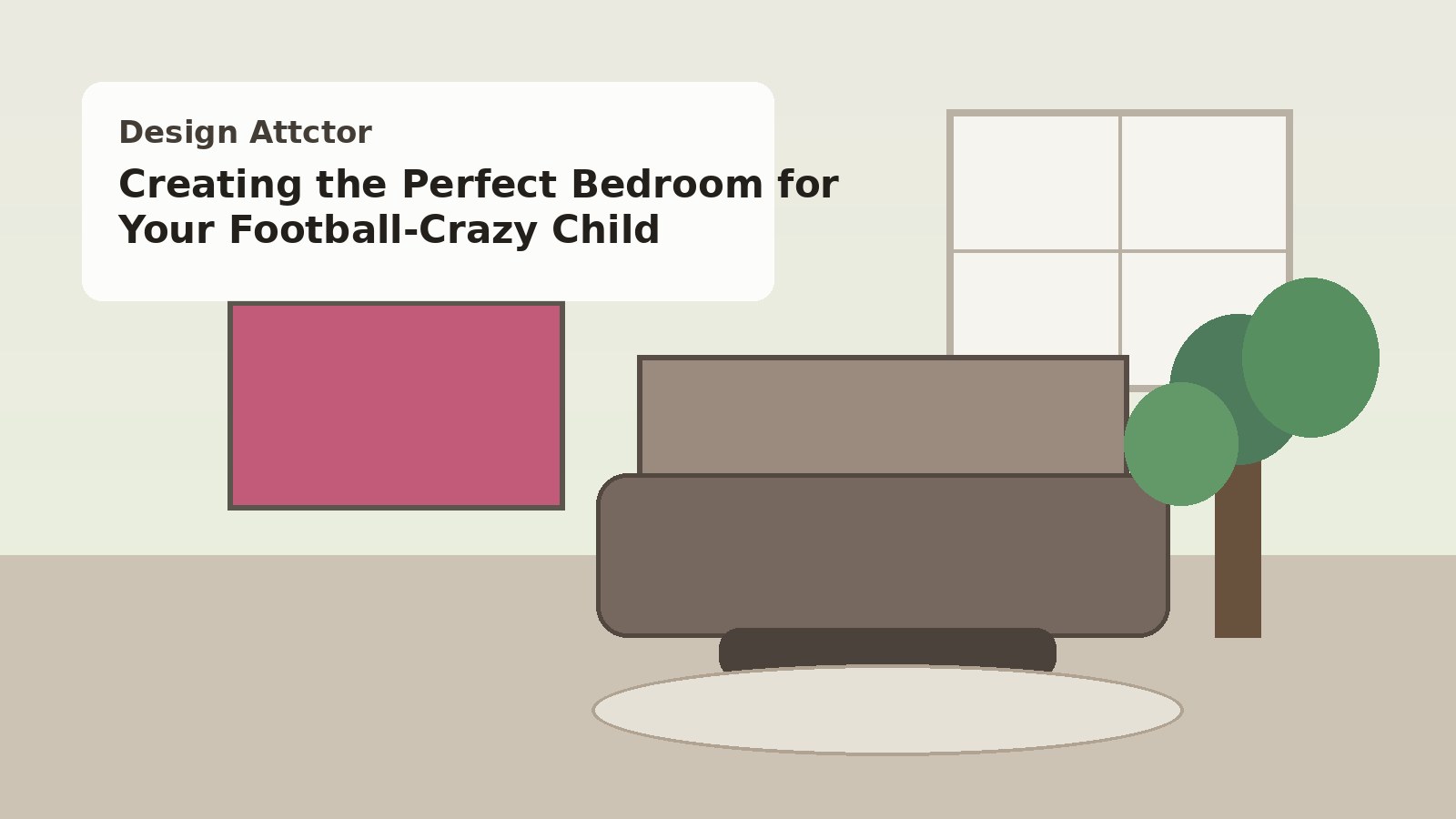 Creating the Perfect Bedroom for Your Football-Crazy Child